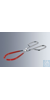 Beaker tongs, made of stainless steel, vinyl coated tips, capacity 40-100 mm, length 260 mm