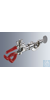 Burette clamps for 1 burette, nickel-plated zinc die-casting, clamps and jaw dies are plastic...