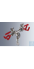 Burette clamps for 2 burettes, nickel-plated zinc die-casting, clamps and jaw dies are plastic...
