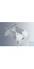 Staining trays made of stainless steel, for 10 microscope slides of approx. 76x26 mm up to...