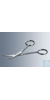 Microscopy scissors, bent, pointed, 5 pieces/pack