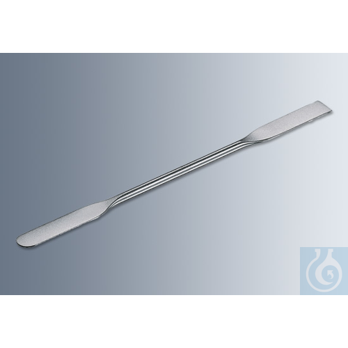 Spatula, double blade, length 210 mm,