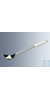 Spatellöffel 210 mm Länge, aus rostfreiem Stahl, steif, zu 10 Stück verpackt