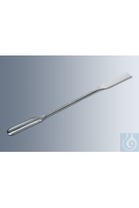 Pulverspatel 150 mm Länge, aus rostfreiem Stahl, zu 10 Stück verpackt