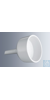 Buechner funnels 45 mm Ø, porcelain, diameter of holes 1.0 mm, overall height 67 mm, individually...