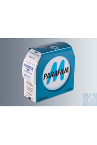 Parafilm® „M“ 75 m x 10 cm, Universalfolie zum Verschließen von Gefäßen, Dispenser mit 75 m Länge...