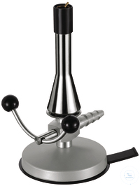 Teclubrenner Propan, DIN, Doppelhebel, Sparflamme, Luftregulierung nach DIN 30665. 
DIN-Brenner...