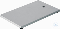 Retort Stand Base 315 X 200 mm steel*thickness 8 mm*powdercoated*M 10 threaded*rubber feet