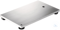 Retort Stand Base, stainless steel 250 X 160mm thickness 8 mm*ground surface*M 10...