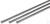 Stab ohne Gew., 1500 X 12 mm rostfrei  Stativstäbe, Edelstahl 1.4305 Geschliffene Oberfläche. Ø...