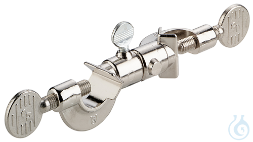 Doppelmuffe, drehbar fuer Staebe bis 16 mm, ver...