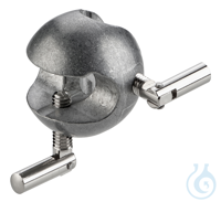 Kugelmuffe für Stäbe bis 13 mm,  Zinkdruckguss, unlackiert 35 mm Ø,...