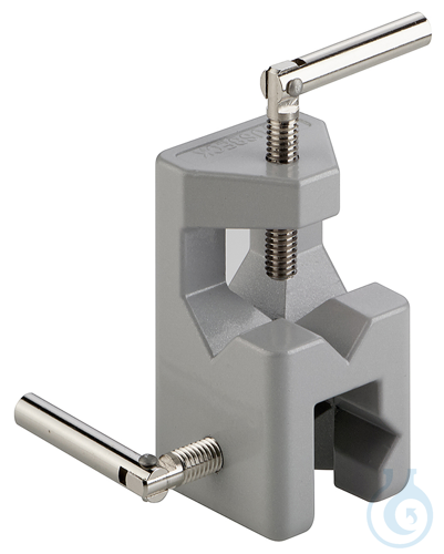 Universalmuffe für Stäbe bis 13 mm, Aluminium, pulverbeschichtet