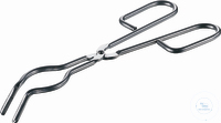 Crucible Tongs St.St. 300 mm stainless steel*with bow