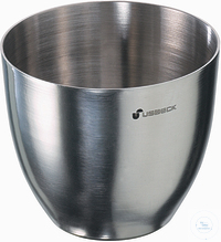 Crucible St.St. 40 mm D. stainless steel*wall thickness 1 mm