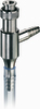 Wasserstrahlpumpe, Gewindeanschluss für  Hahndurchmesser G 3/8 Messing vernickelt, mit...