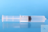 Syringe 200 ml, PP, sterile, with catheter hub Three-part disposable syringe, sterile...
