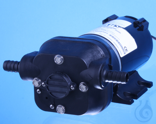Industrie-Membranpumpe, 24 Volt DC, mit 230 Volt Steckernetzteil, 15 L/min