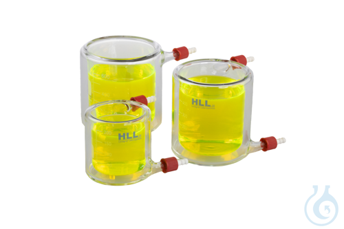 Becherglas temperiert, versch. Volumen...