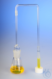 Apparatus for the limit determination of arsenic according to Pharmacopoea...