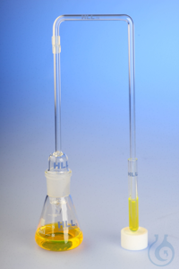 Apparatus for the limit determination of arsenic according to Pharmacopoea 2.4.2