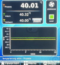 Control de temperatura para biorreactores MyFerm / Ampliación del programa...