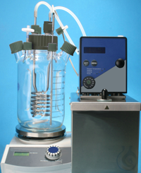 Bioreactor 2 l MyFerm Glass reactor with a volume of 2 litres, e.g. for incubating microorganisms...