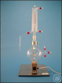 Wasser-Destillationsapparat (Ganzglas) Kleindestillationsanlage 2000 ml Die...