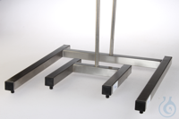 Stainless steel stand for perforator H-stand base, 490 *540, with height...