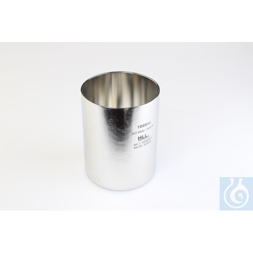Messbecher aus Edelstahl, Volumen: 1000 ml - na...