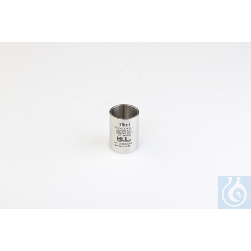 Messbecher aus Edelstahl, Volumen: 25 ml nach N...
