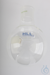 Mittelhalsrundkolben, Volumen: 1000 ml, Hülse NS 45, DIN EN ISO 12460-5 Ersatzteil von Set:...