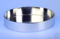Stainless steel tray for measuring cup, round shape The measuring cup is placed in the tub and...