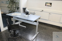 Labortisch höhenverstellbar, Super schnell , wartungsfrei B.1,60 m