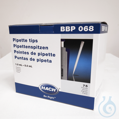 Pipettenspitzen 1-5 ml BBP068, Hach, VE = 75 St...