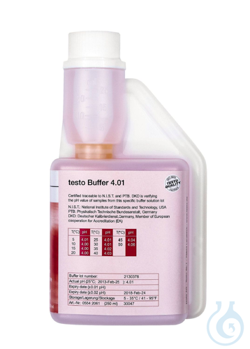 pH Puffer 4,01 - Dosierflasche