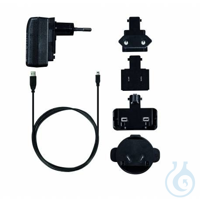 Mains unit for wireless LAN data logger
