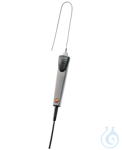 Flexible, fast-action immersion probe, TC type K