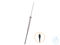 Stainless steel food probe NTC with TUC, connector, Ideal for measuring the temp