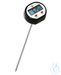 Mini Einstech-Thermometer, mit verlängertem Einstechfühler Einfach in der...