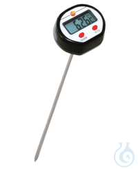 Mini Einstech-Thermometer, mit verlängertem Einstechfühler Einfach in der Handhabung, groß in der...