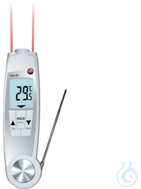 testo 104-IR - Insteek infrarood thermometer De testo 104-IR insteek-infraroodthermometer is...