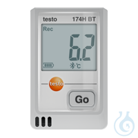 testo 174 H BT - Mini-Datenlogger für Temperatur und Feuchte mit App-Anbindung Der...