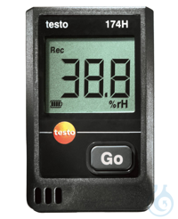 testo 174 H - Mini-enregistreur de température et d’humidité Surveillez le stockage des...