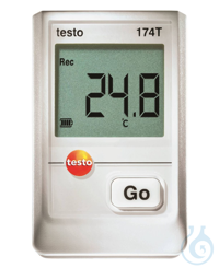testo 174 T - Mini temperatuur data logger Als u beroepshalve te maken hebt met levensmiddelen of...