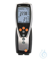 testo 735-2 - Temperaturmessgerät, (3-Kanal) Das Temperaturmessgerät testo 735-2 ist in vielen...