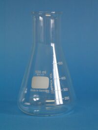 Erlenmeyerkolven brede hals ** IDL** 500 ml, borosilicaatglas 3.3