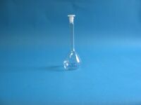 Volumetric flask **IDL** Duran class A, 100 ml with NS 14/23 PE-stopper, conformity certified