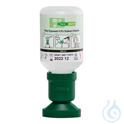 Plum Augenspuelflasche 4691 mit 200 ml Augenspu...