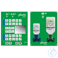 Plum Eye Emergency Unit 4770 Plum eye emergency station 4770 with one pH...